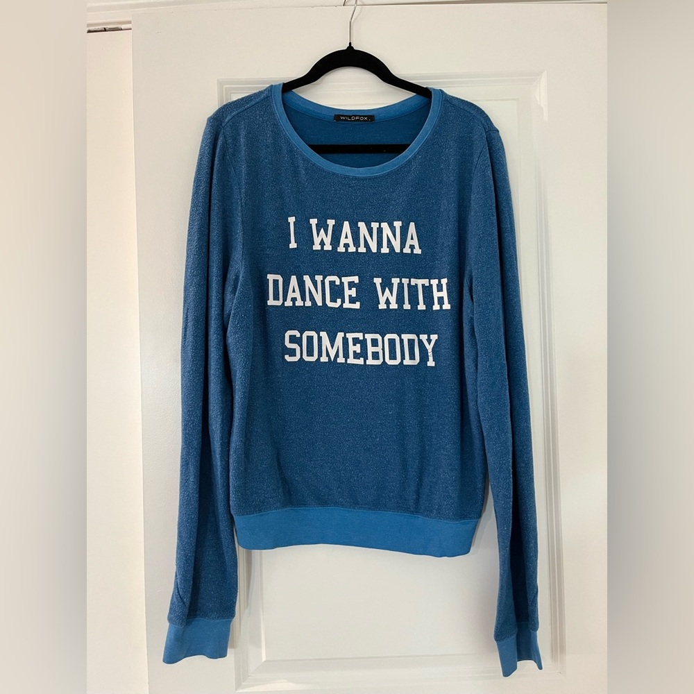 Wildfox ‘I Want To Dance With Somebody” Sweatshirt